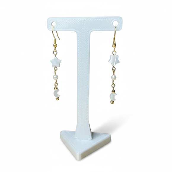 Hand Crafted Jewelry - Celestial MOP Earrings